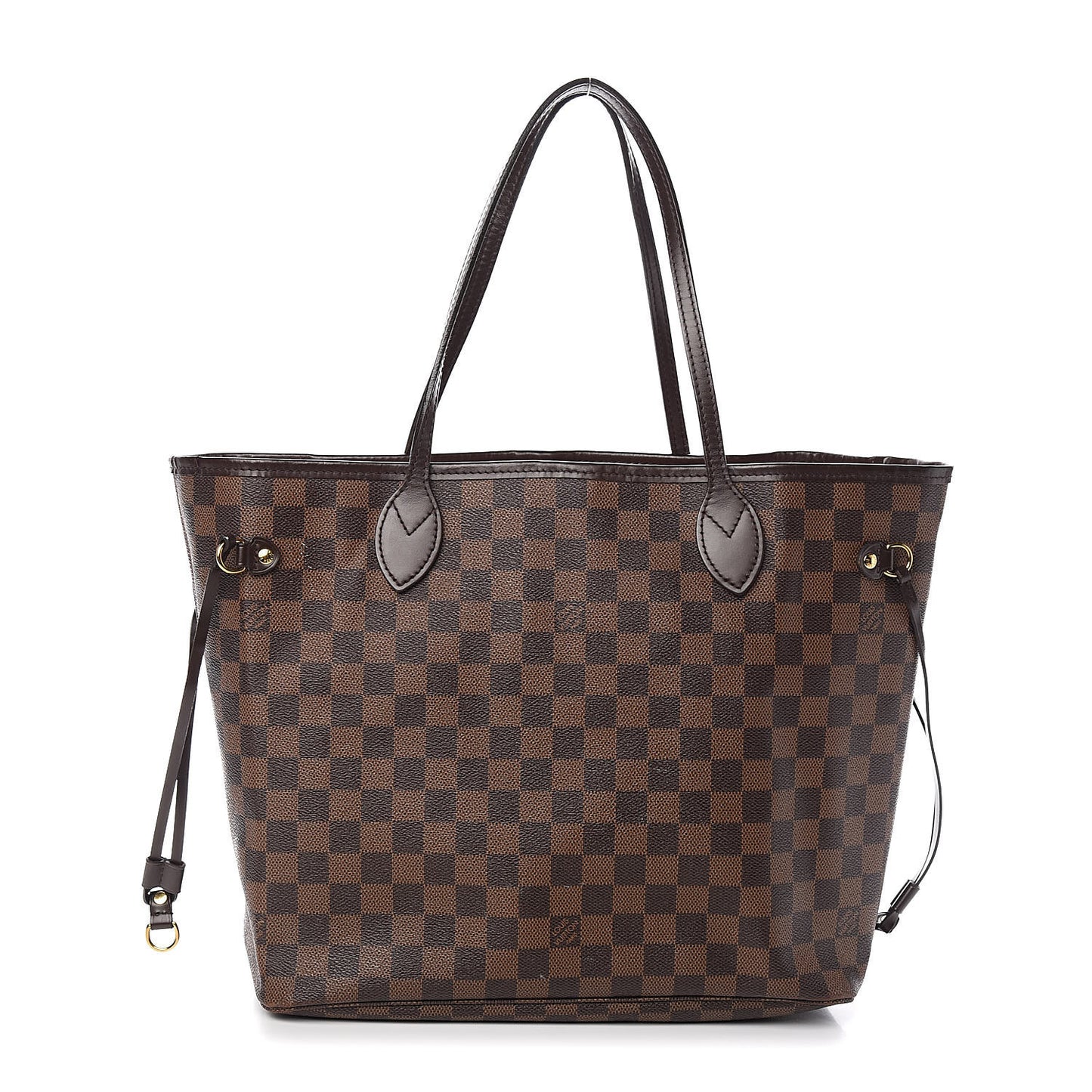 Damier Ebene Neo Neverfull MM Rose Ballerine