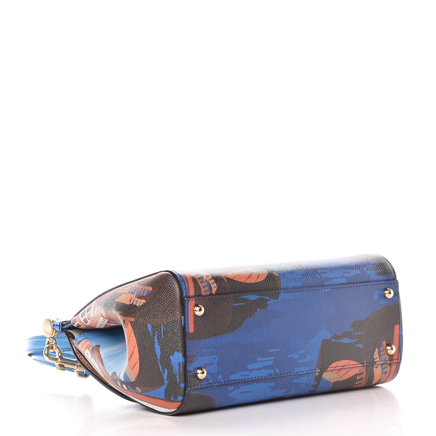 Dolce & Gabbana Dauphine Venezia Printed Medium Miss Sicily Satchel Multicolor 4 of 17