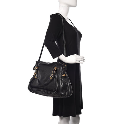 Chloe Calfskin Large Paraty Black 2 of 15