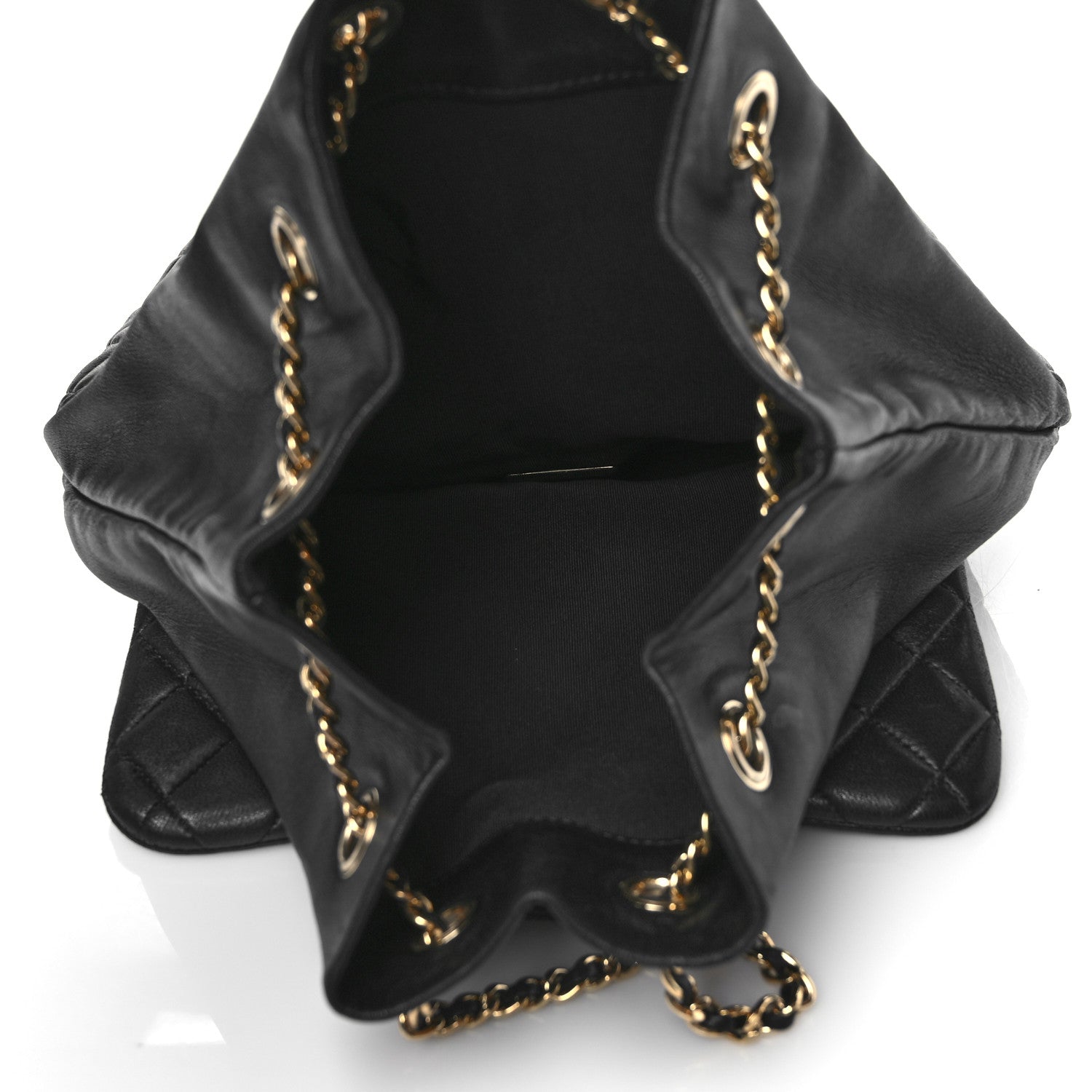 Chanel Lambskin Quilted Large In Seoul Backpack Navy 5 of 10
