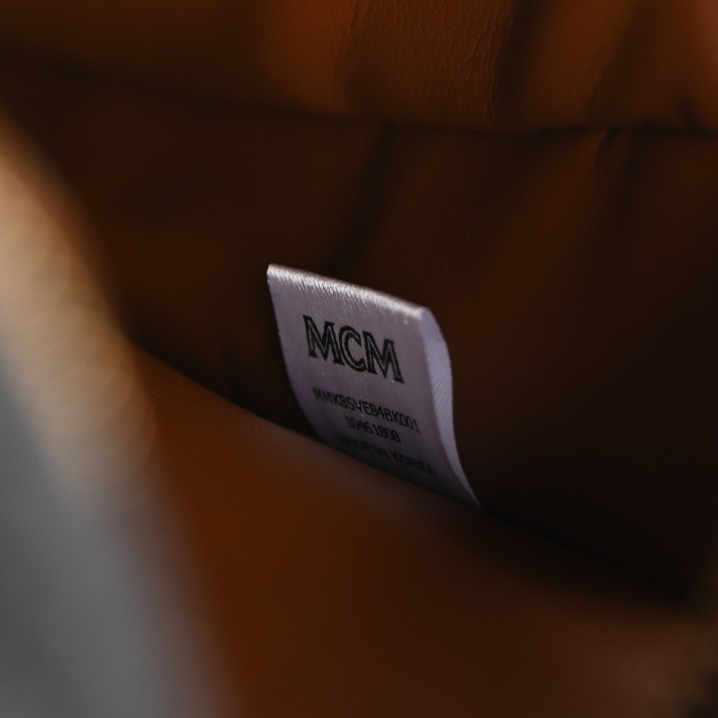 Visetos Studded Small Studded Logo Stripe Backpack Black