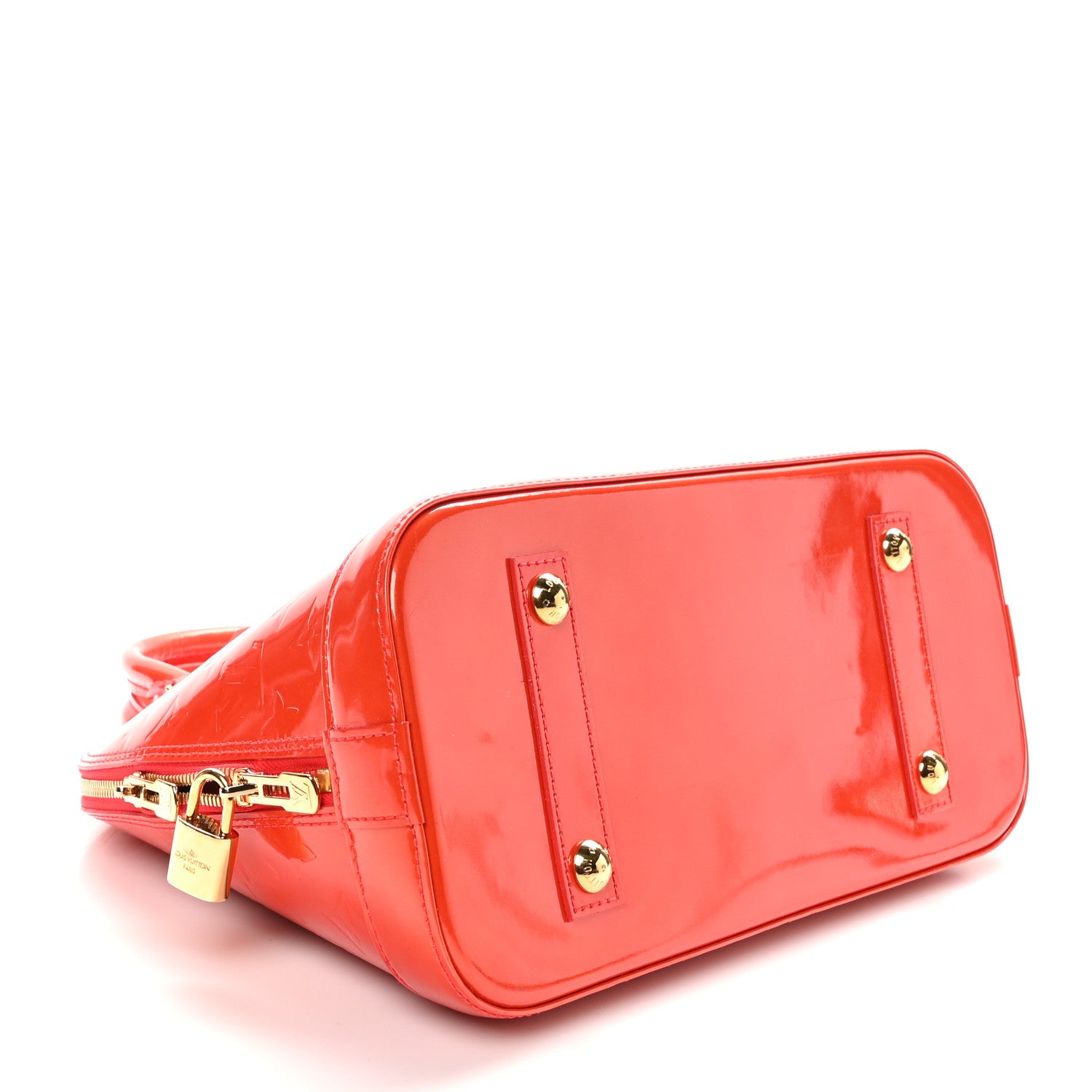 Louis Vuitton Vernis Alma PM Rouge Grenadine 4 of 9
