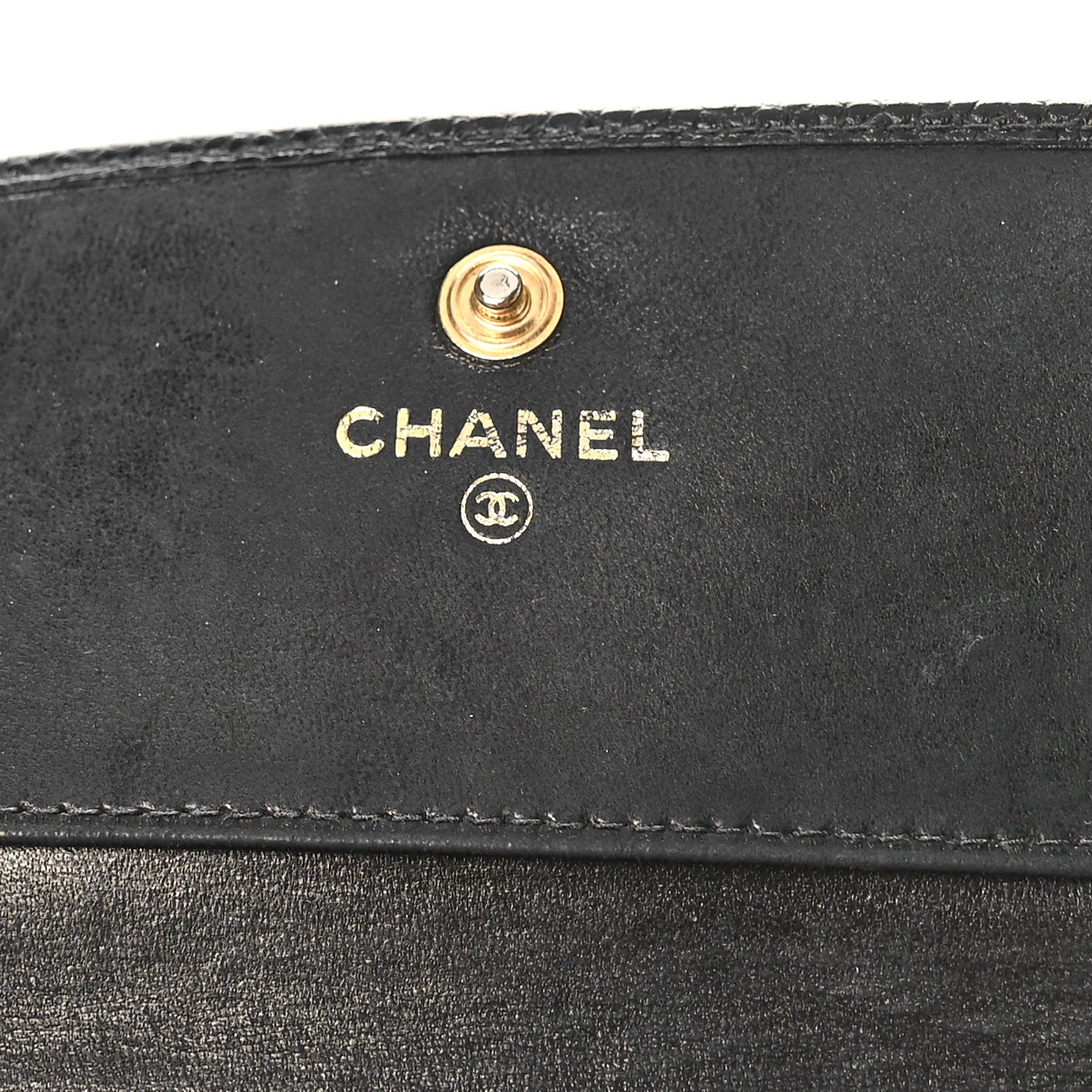 Chanel Caviar Timeless CC Compact Flap Wallet Black 6 of 14