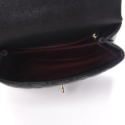 Chanel Caviar Quilted Mini Coco Handle Flap Black 5 of 11