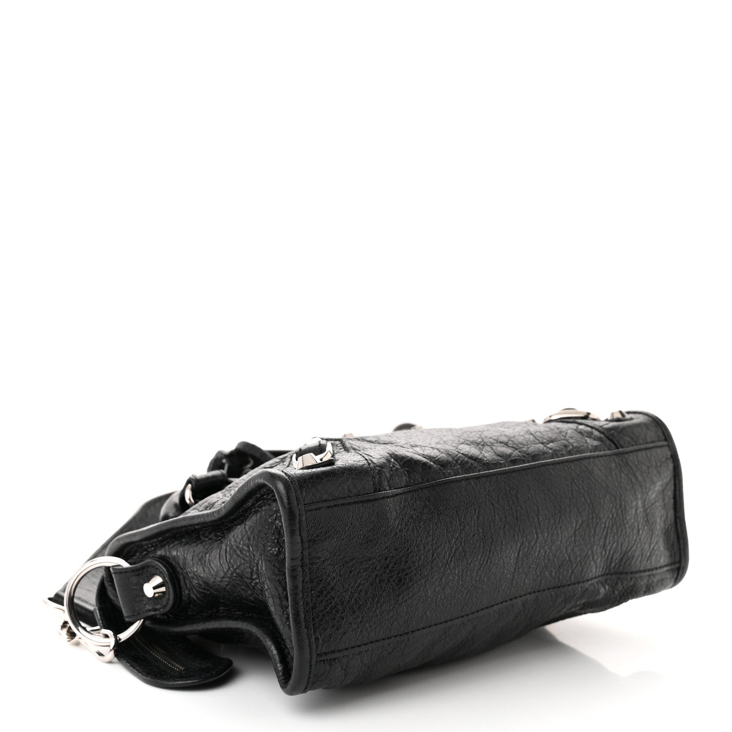 Balenciaga Agneau Classic Silver Hardware Mini City Black 4 of 10
