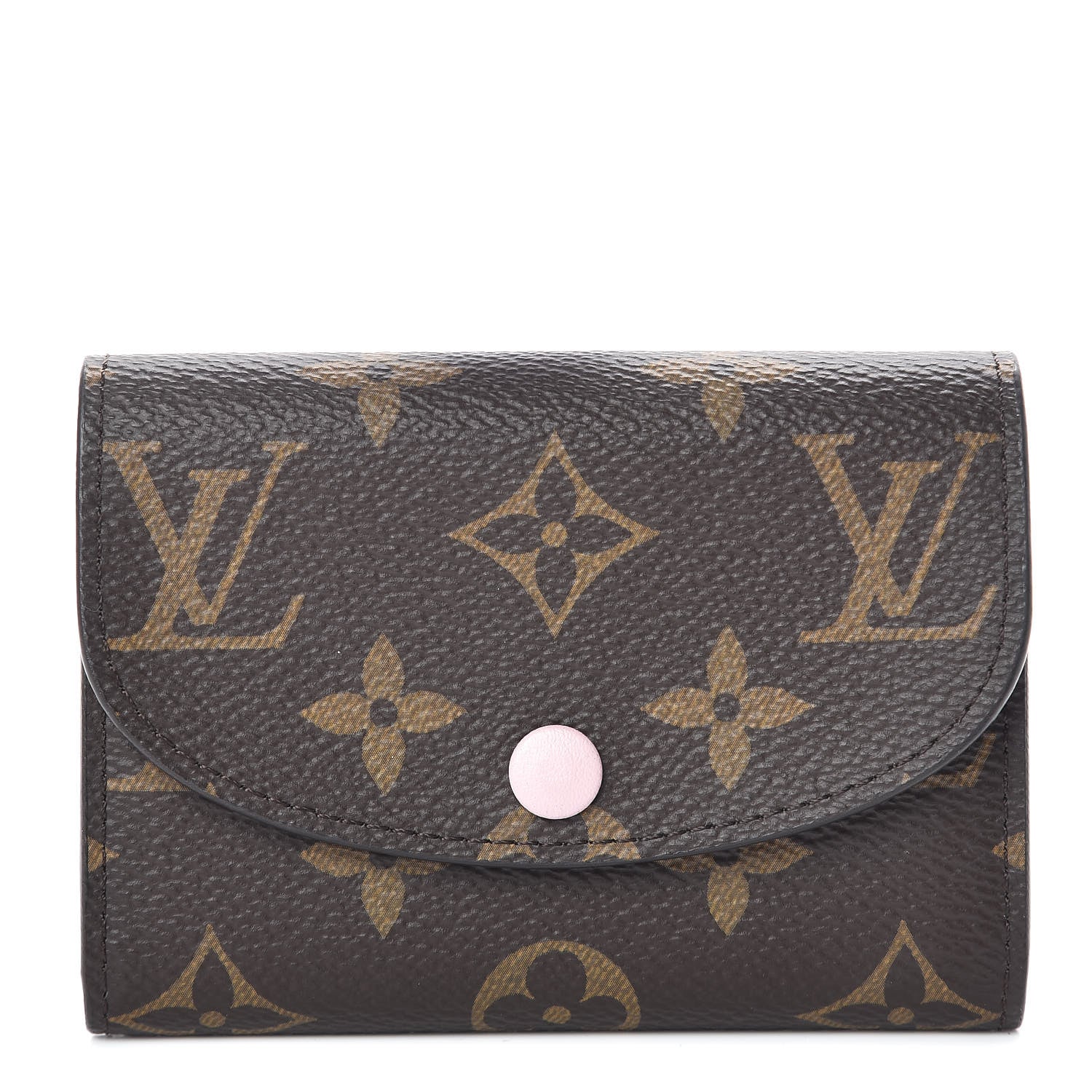 Louis Vuitton Monogram Rosalie Coin Purse Rose Ballerine 1 of 8