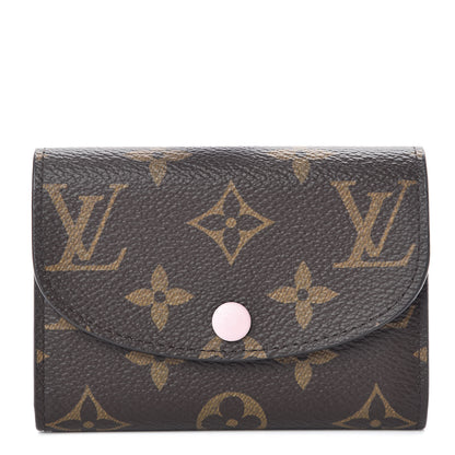 Louis Vuitton Monogram Rosalie Coin Purse Rose Ballerine 1 of 8