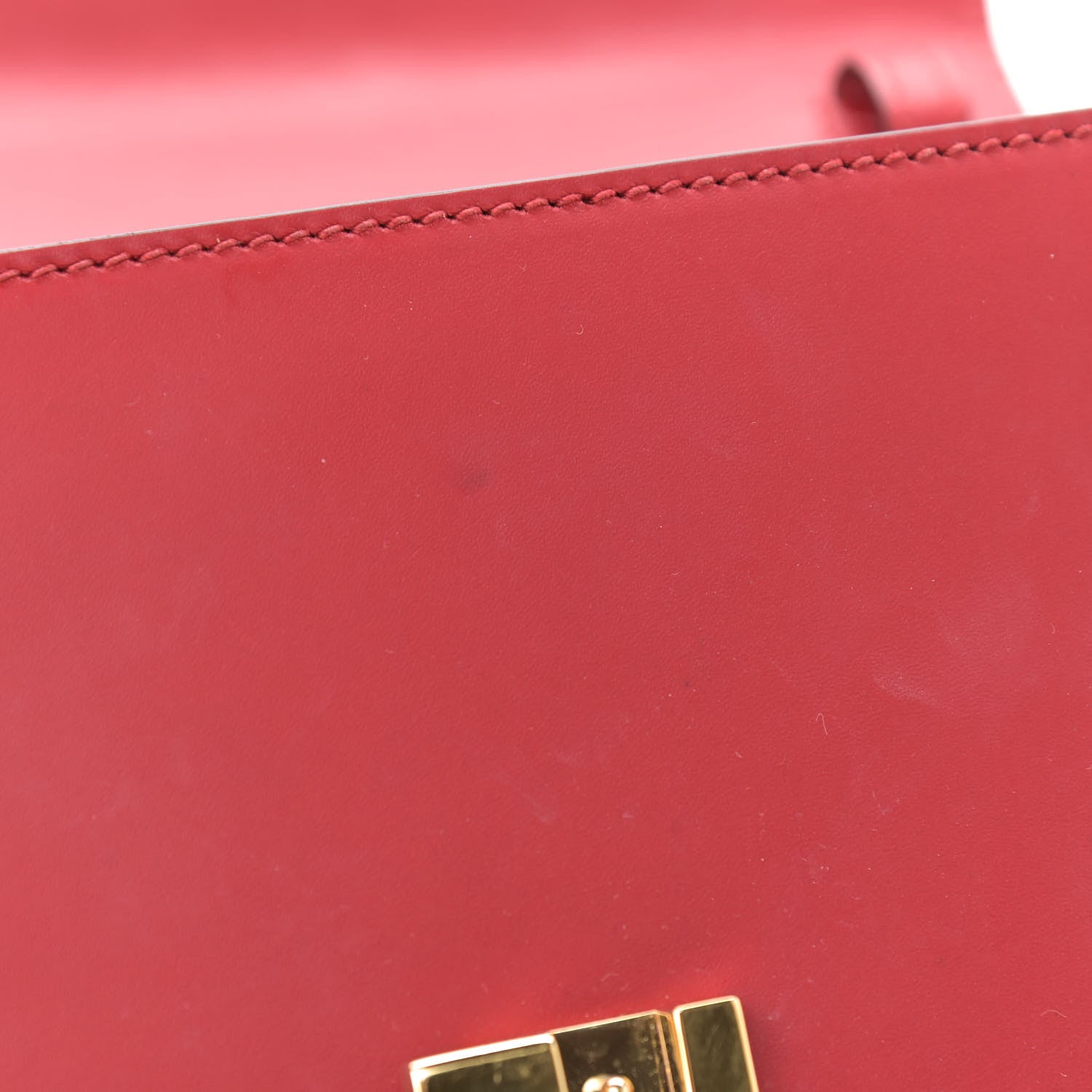 Gucci Calfskin Mini Sylvie Top Handle Bag Hibiscus Red 8 of 11