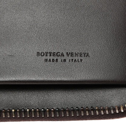 Bottega Veneta Nappa Intrecciato VN Travel Organizer Wallet Ebano 7 of 8