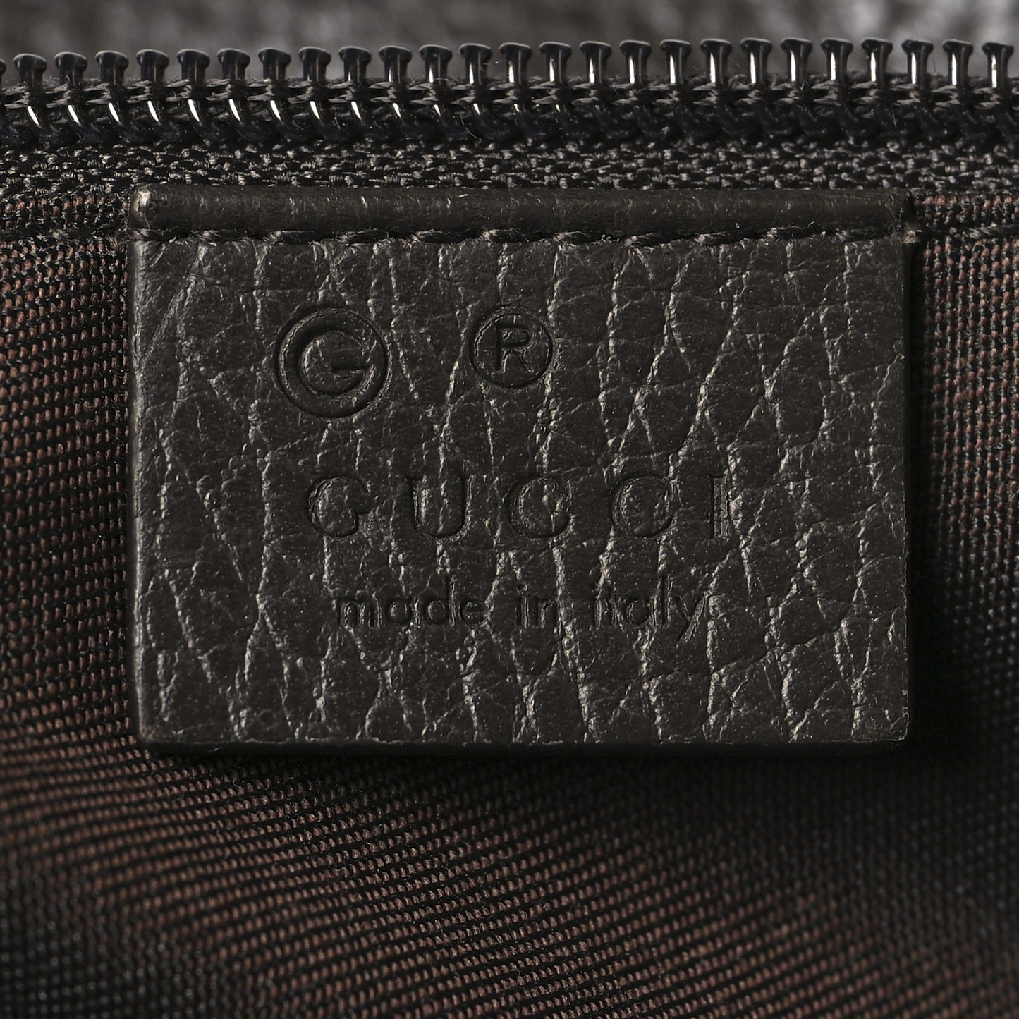 Monogram Large Flap Messenger Bag Beige Dark Brown