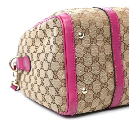 Gucci Monogram Medium Joy Boston Pink 9 of 11