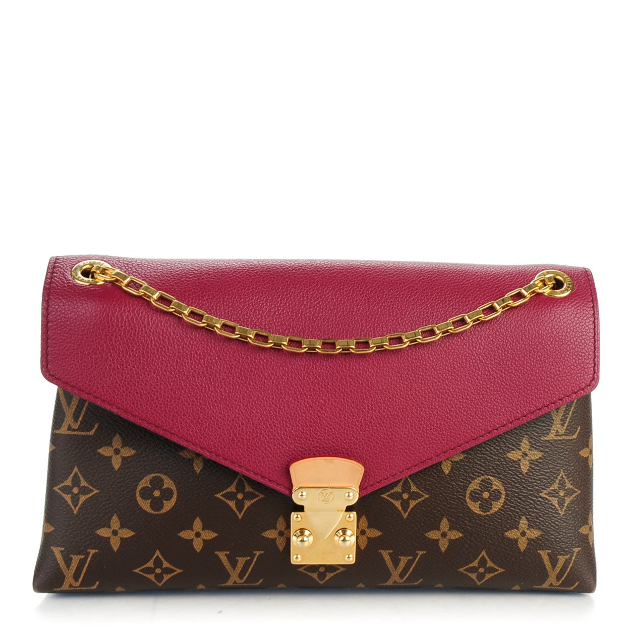 Louis Vuitton Monogram Pallas Chain Aurore 1 of 7