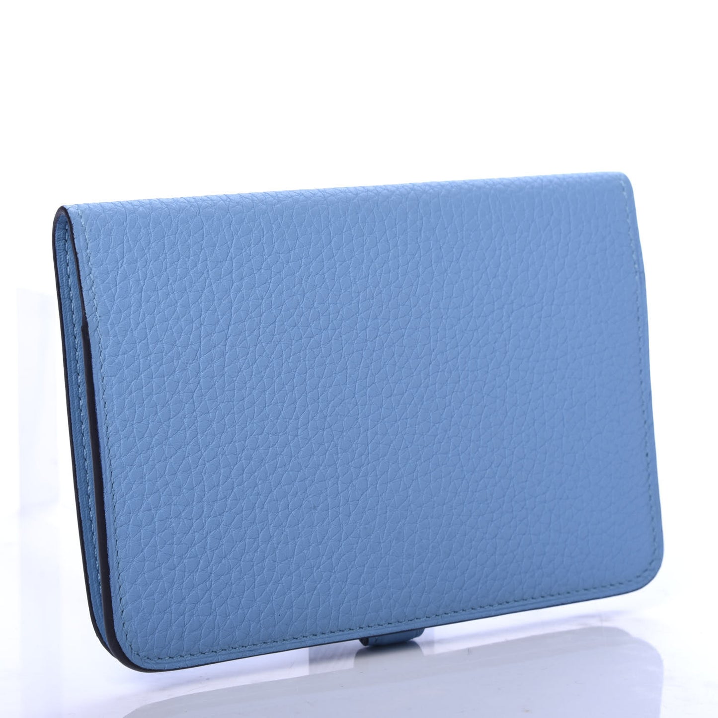 Togo Dogon Compact Wallet Bleu Paradis