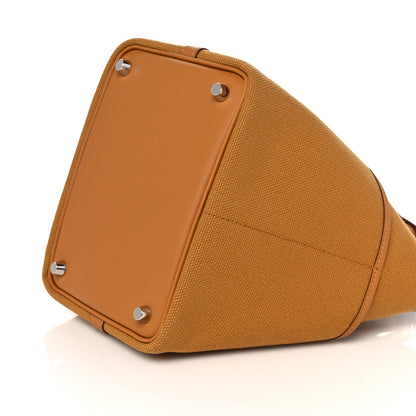 Hermes Toile Goeland Swift Cargo Picotin Lock 18 Sesame 9 of 10