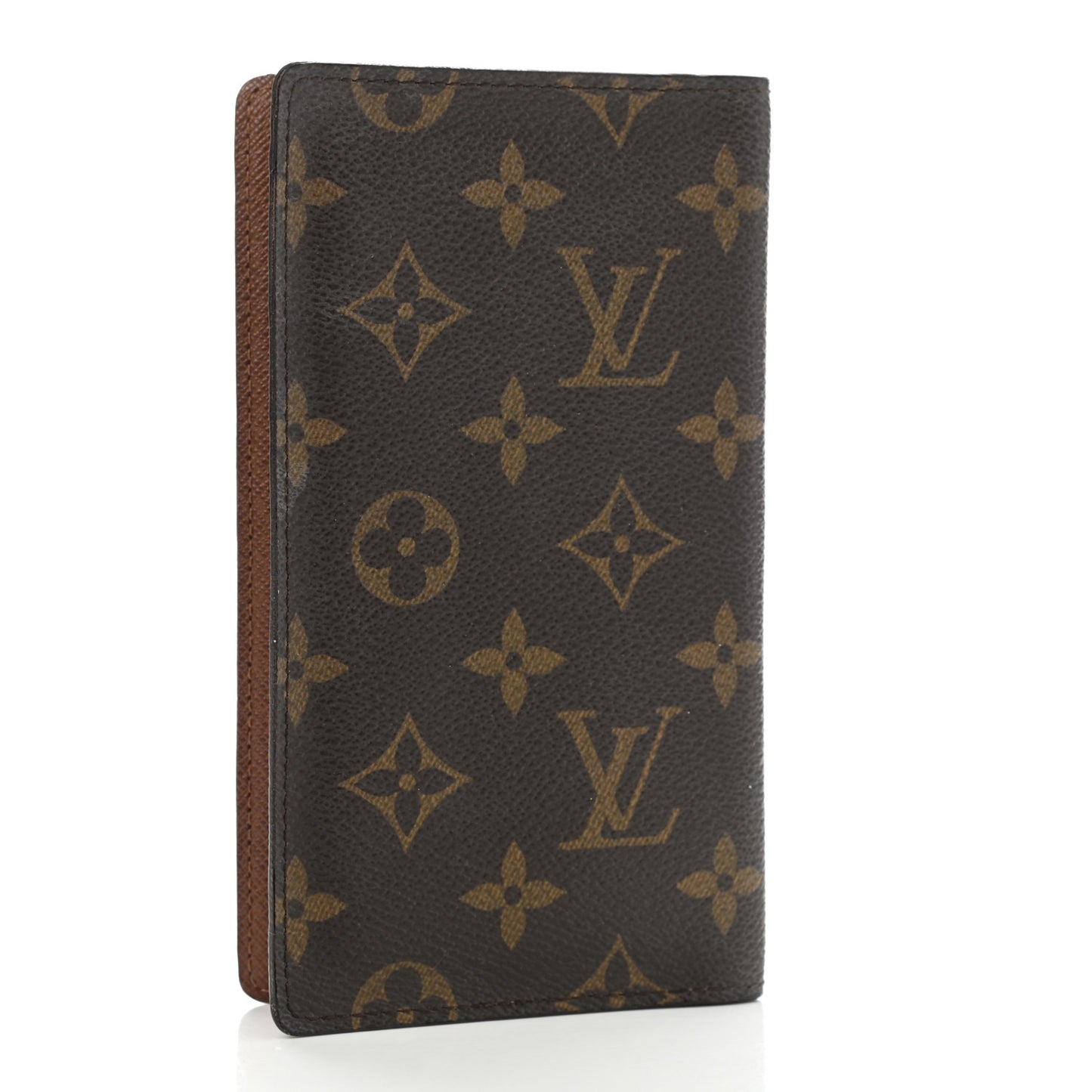 Monogram Checkbook Holder Case Wallet