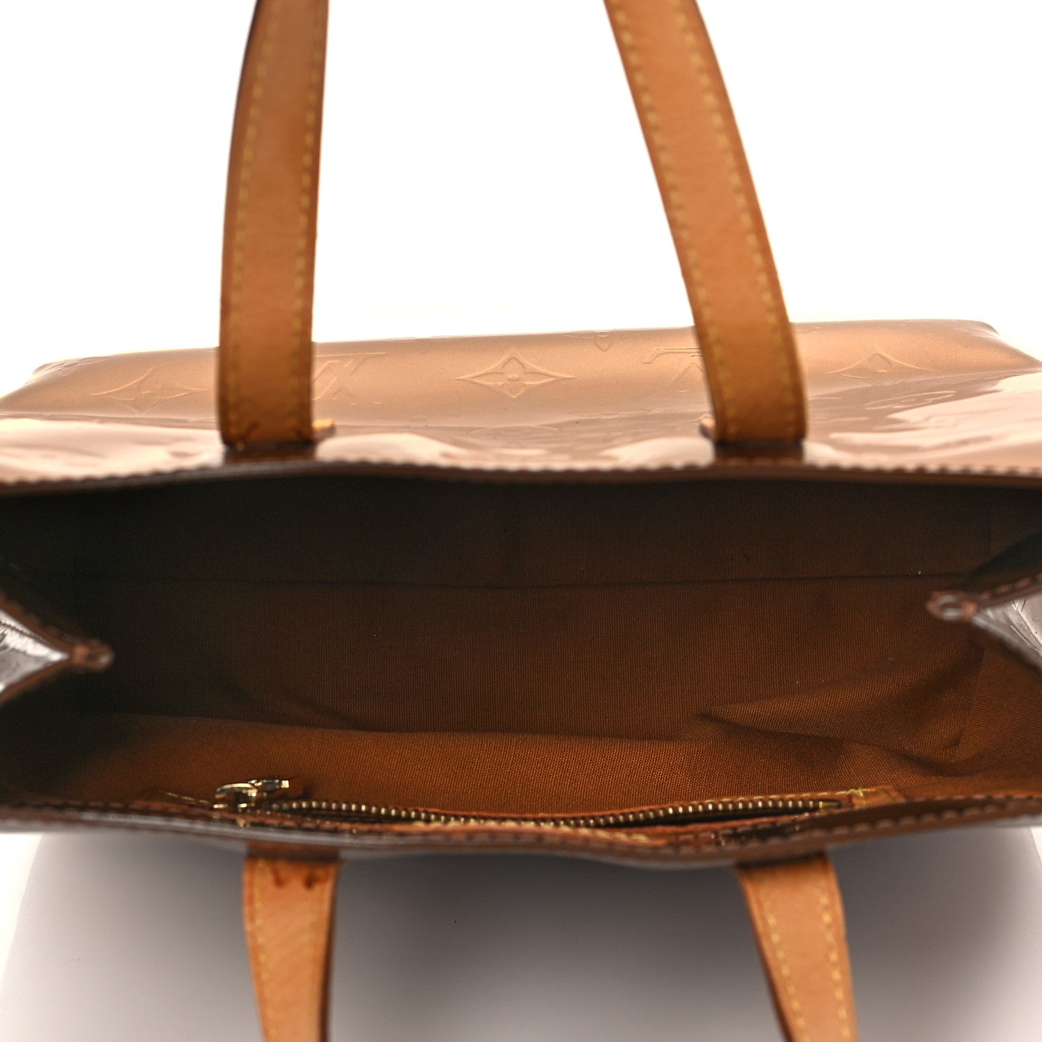 Louis Vuitton Vernis Reade PM Bronze 4 of 10