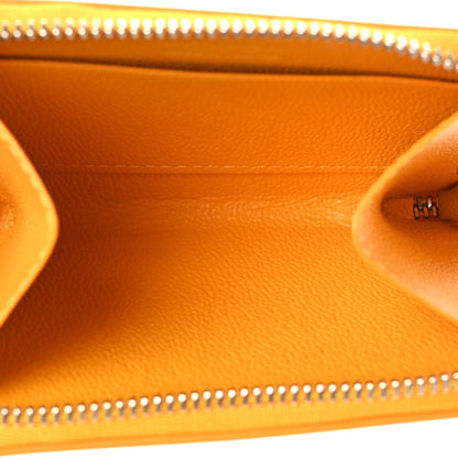 Goyard Goyardine Matignon Porte Monnaei Wallet Yellow 5 of 7