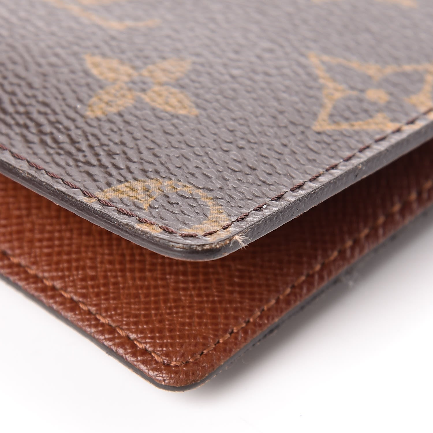 Louis Vuitton Monogram Checkbook Holder Case Wallet 10 of 13