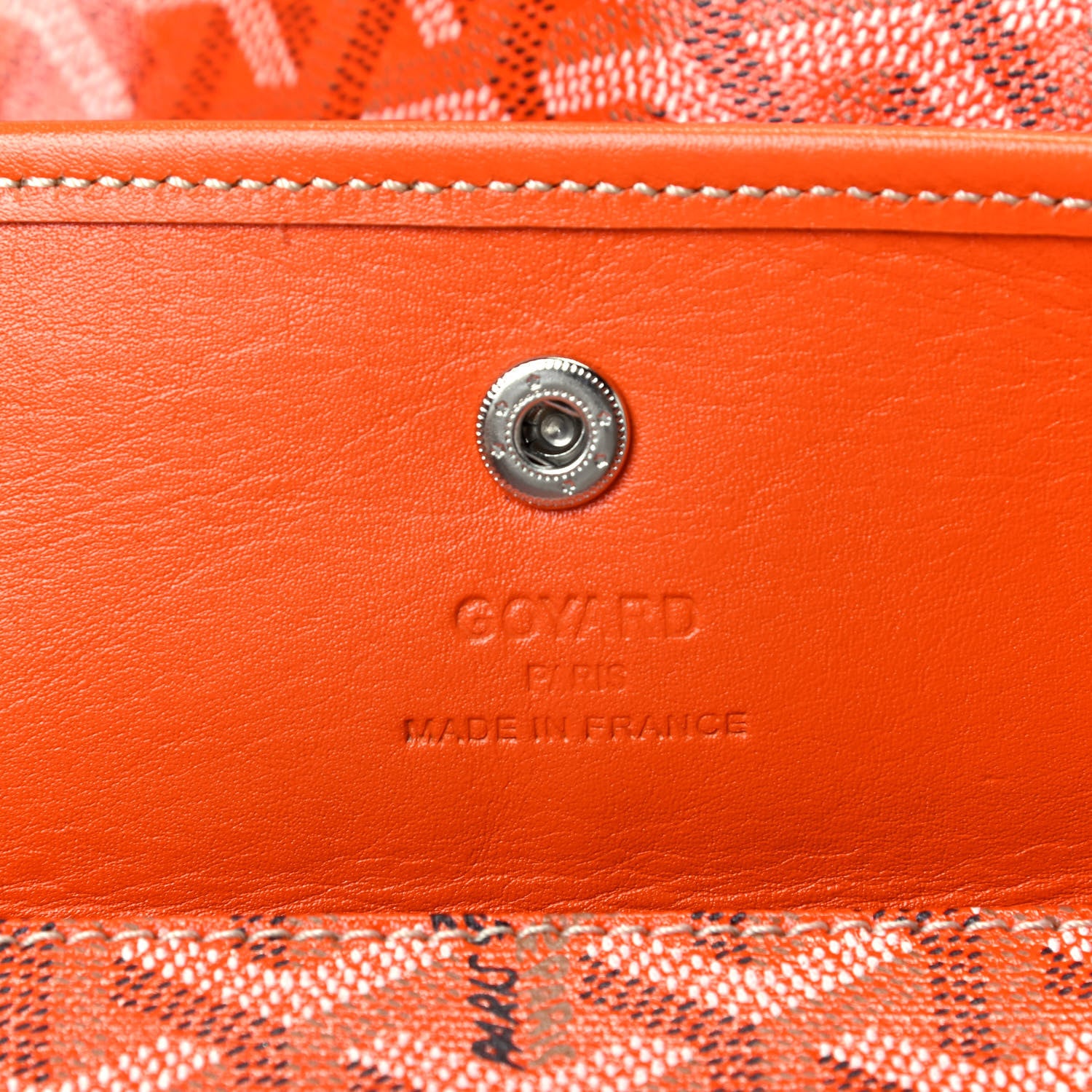 Goyard Goyardine Saint Louis PM Orange 6 of 10