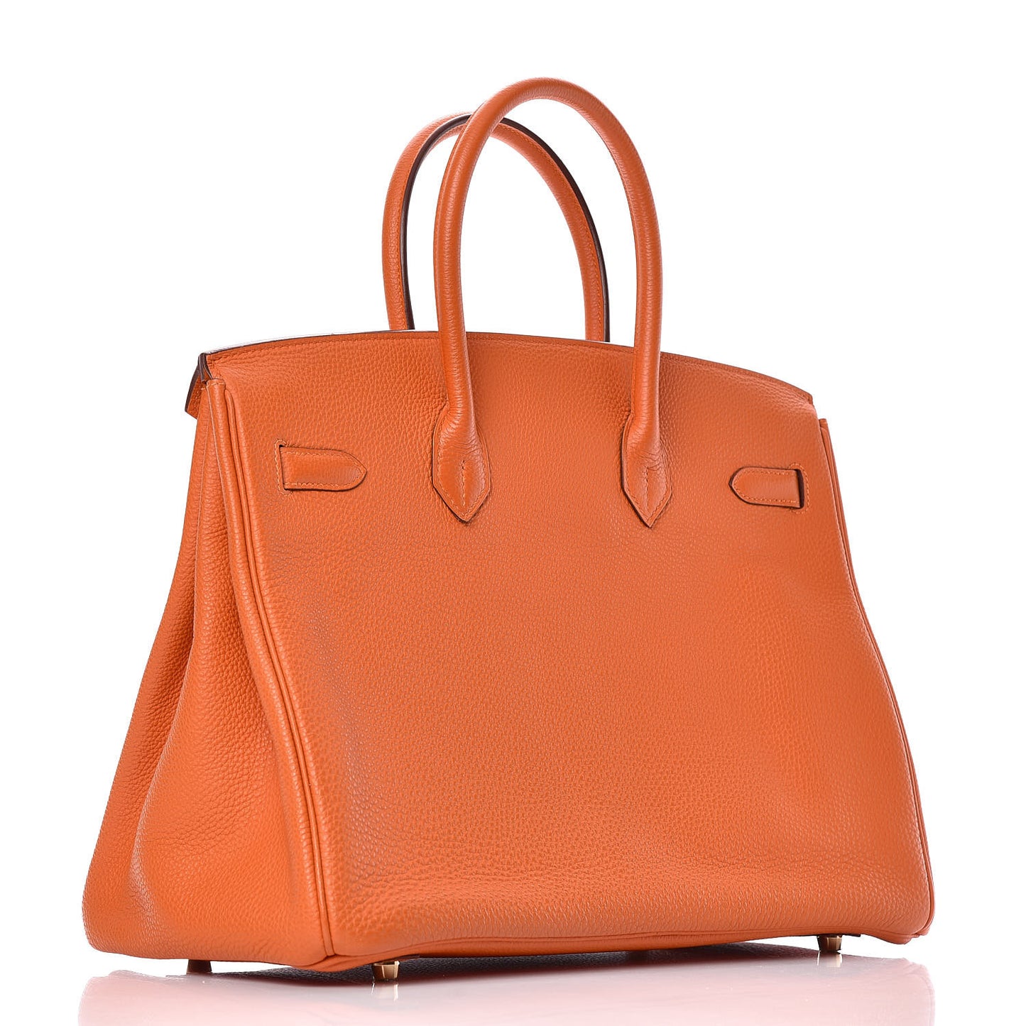 Togo Birkin 35 Orange