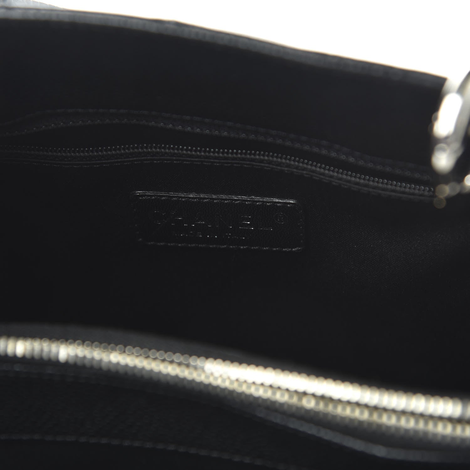 Chanel Caviar Quilted Grand Shopping Tote GST Black 8 of 10