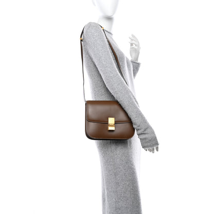 Celine Box Calfskin Medium Classic Box Flap Bag Camel 2 of 11
