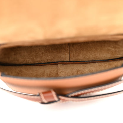 Loewe Grained Calfskin Mini Gate Crossbody Bag Caramel Pecan 5 of 10
