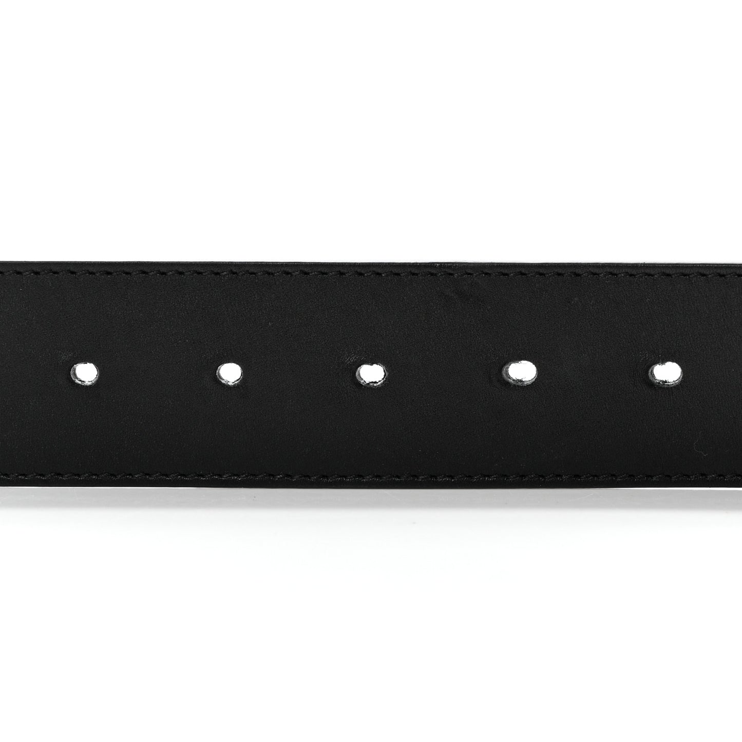 Moon Calfskin Scales Double G 40mm Belt 80 32 Black