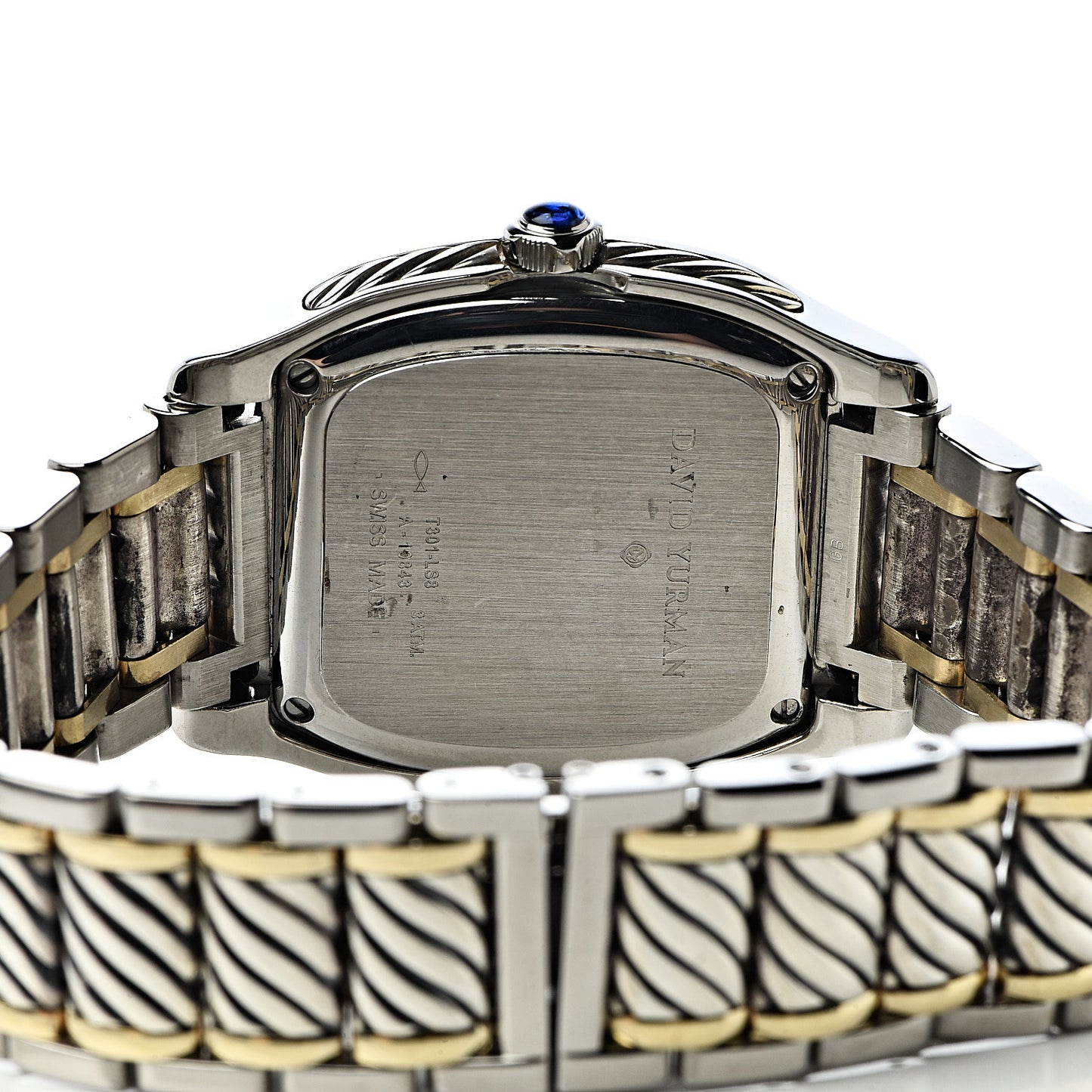 Stainless Steel 18K Yellow Gold 35mm Thoroughbred Automatic Watch