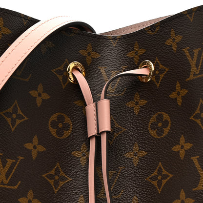 Louis Vuitton Monogram Neonoe MM Rose Poudre 7 of 9