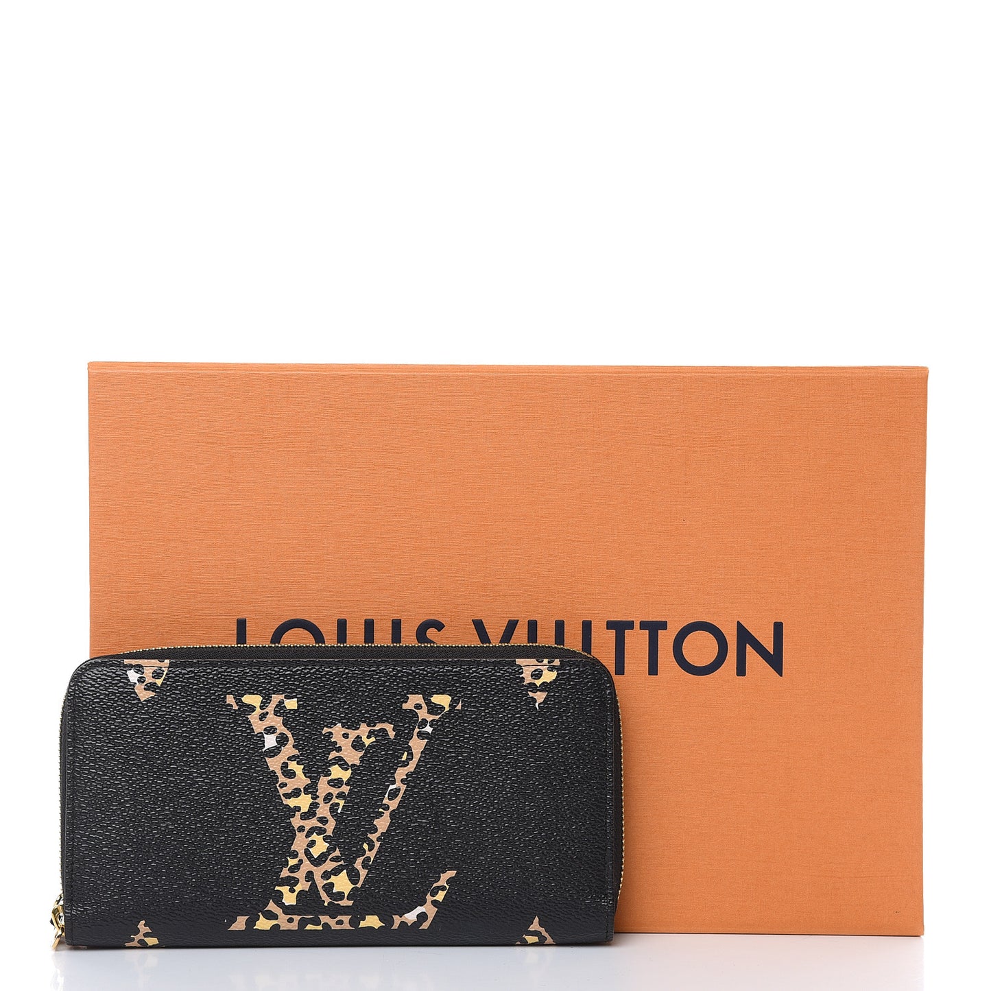 Monogram Giant Jungle Zippy Wallet Black