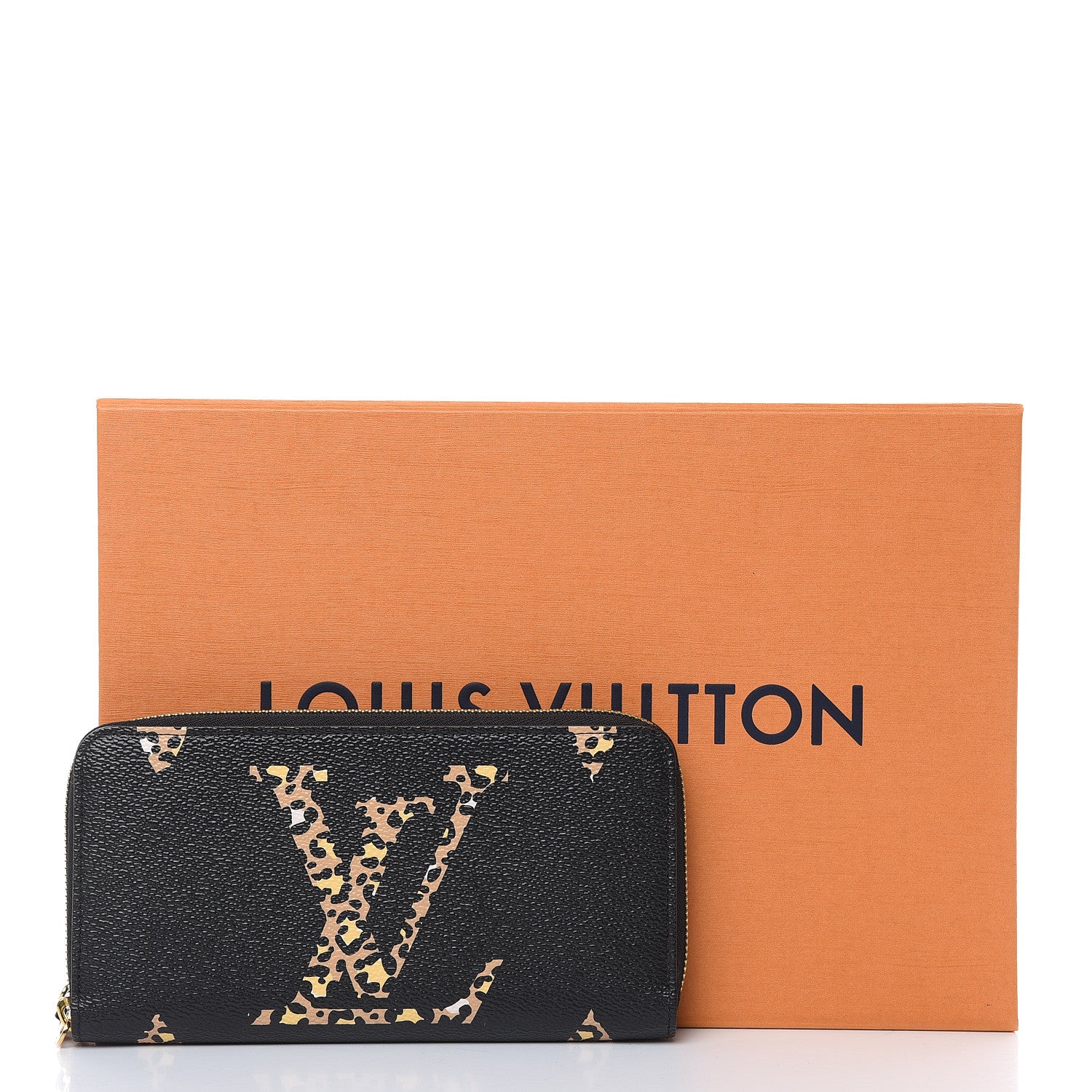 Louis Vuitton Monogram Giant Jungle Zippy Wallet Black 8 of 8