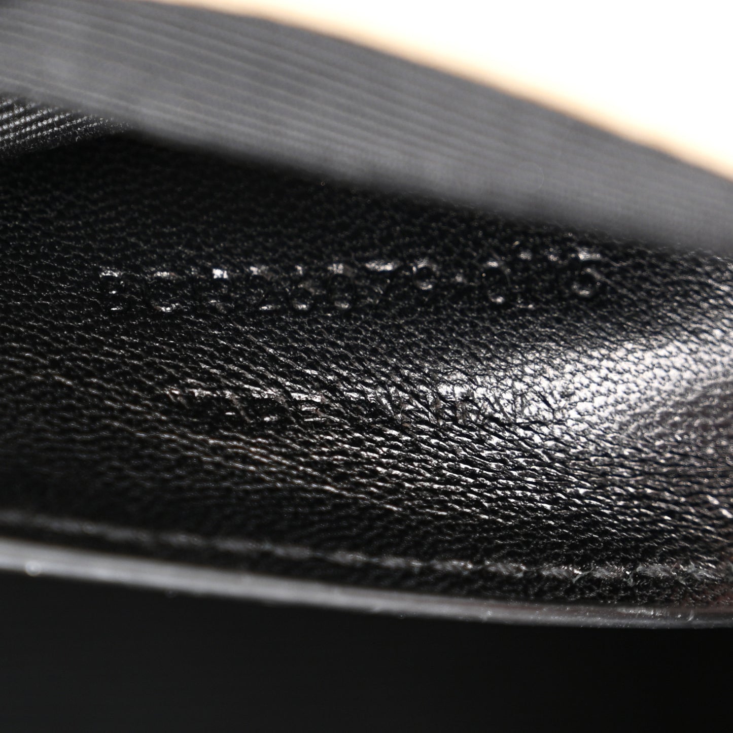 Grain De Poudre Classic Monogram Cassandre Clutch Nude Powder