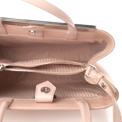 Fendi Vitello Elite Monster Petite 2Jours Tote Rosa Plaster 5 of 10