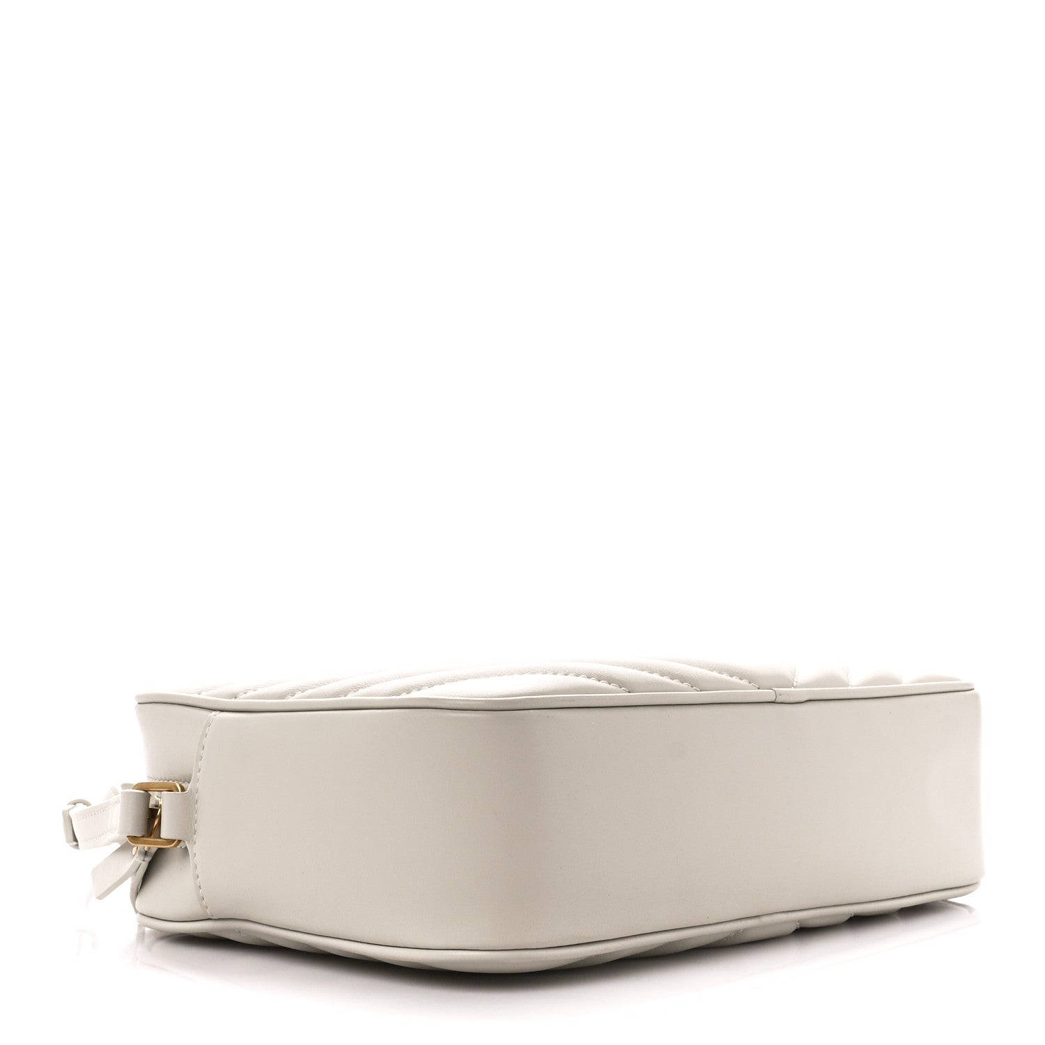 Saint Laurent Calfskin Matelasse Monogram Lou Camera Bag Crema Soft 4 of 12