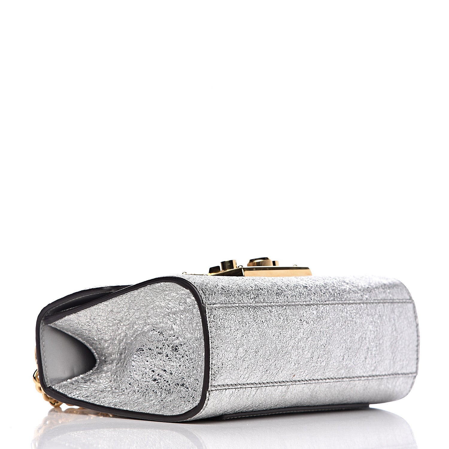 Gucci Galassia Small Padlock Shoulder Bag Argento 5 of 13