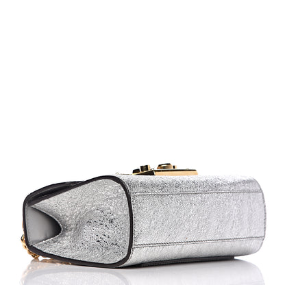 Gucci Galassia Small Padlock Shoulder Bag Argento 5 of 13