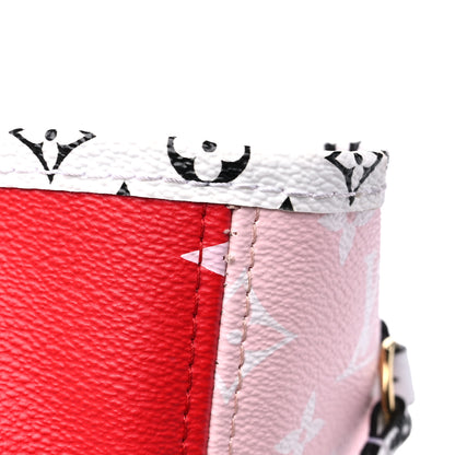 Louis Vuitton Monogram Giant Neverfull MM Rouge 17 of 18