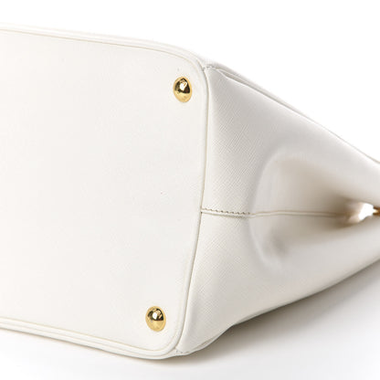 Prada Saffiano Lux Large Tote Talco 7 of 15