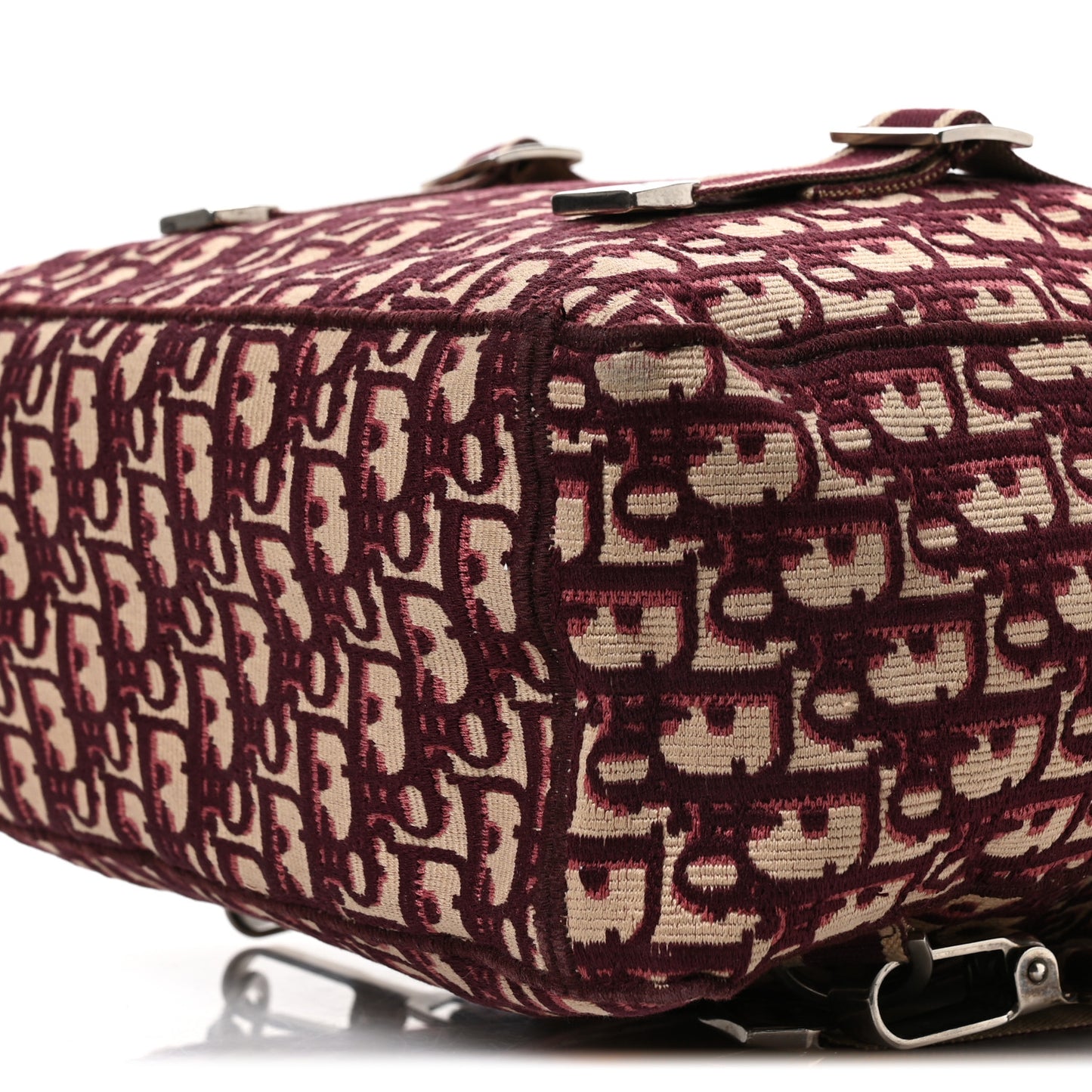 Oblique Backpack Bordeaux