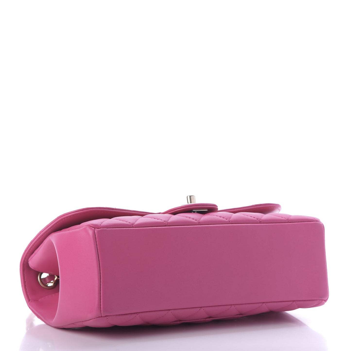 Lambskin Quilted Medium Mademoiselle Chic Flap Pink