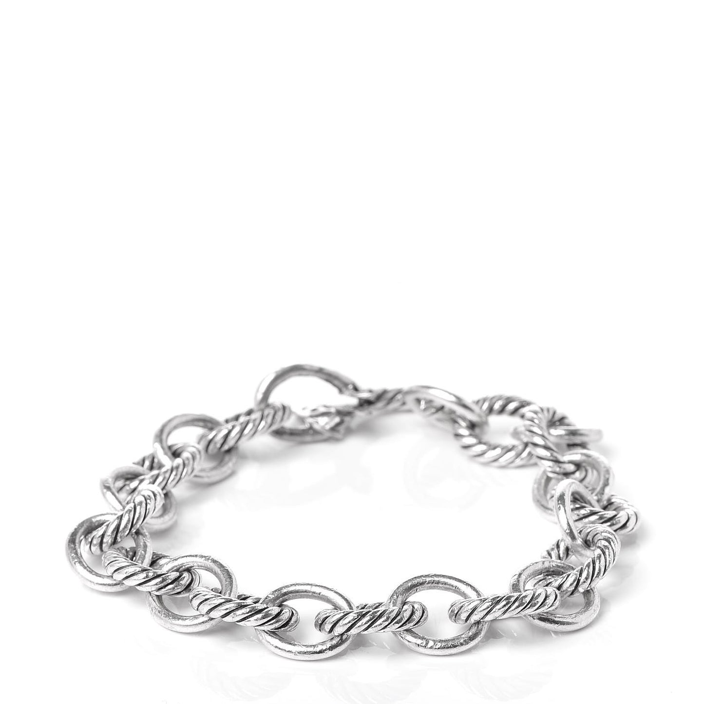 Sterling Silver 12mm Large Oval Link Bracelet