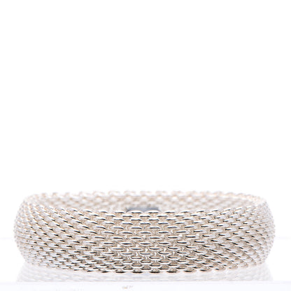 Tiffany Sterling Silver Somerset Mesh Bracelet 1 of 4