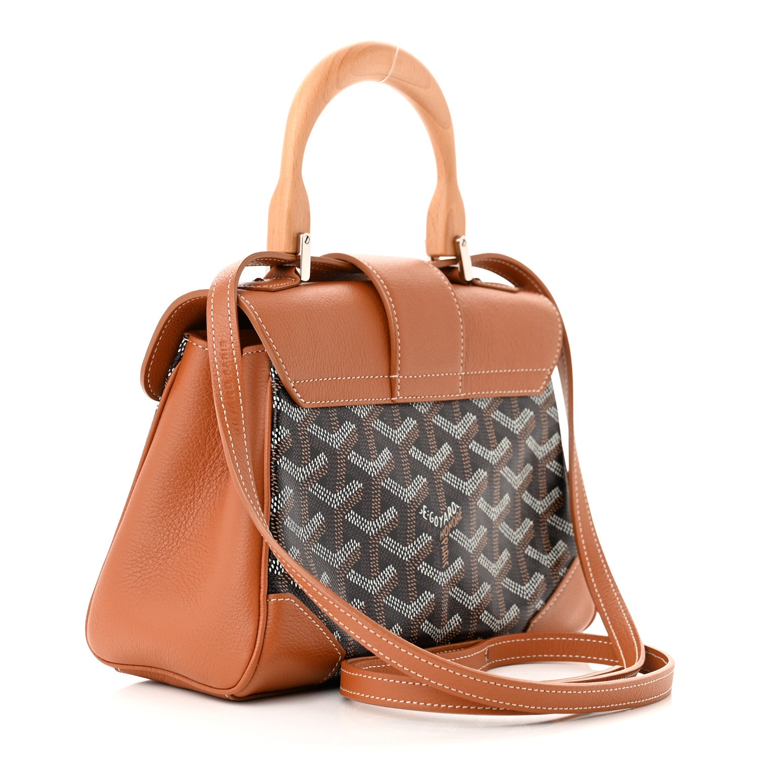 Goyard Goyardine Mini Saigon Black Gold 3 of 9