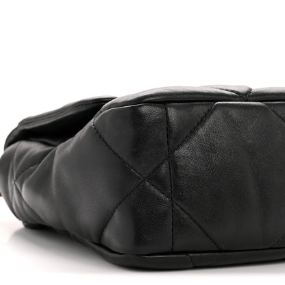 Chanel Goatskin Quilted Medium Chanel 19 Flap Black 9 of 12