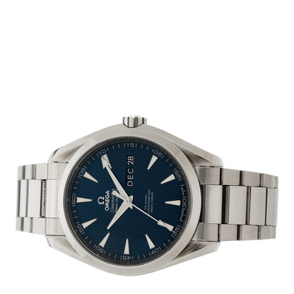 Omega Stainless Steel 43mm Seamaster Aqua Terra Automatic Watch Blue 231.10.43.22.03.002 2 of 5
