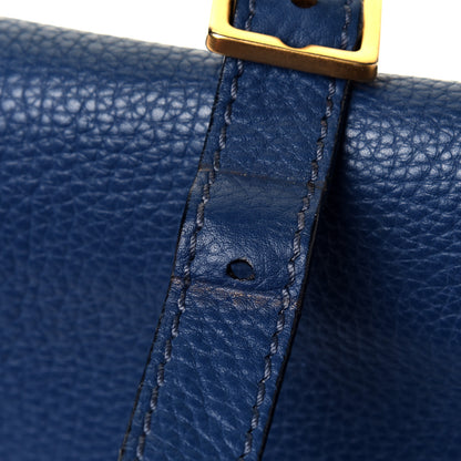 Chloe Calfskin Mini Marcie Round Crossbody Bag Royal Navy 8 of 10