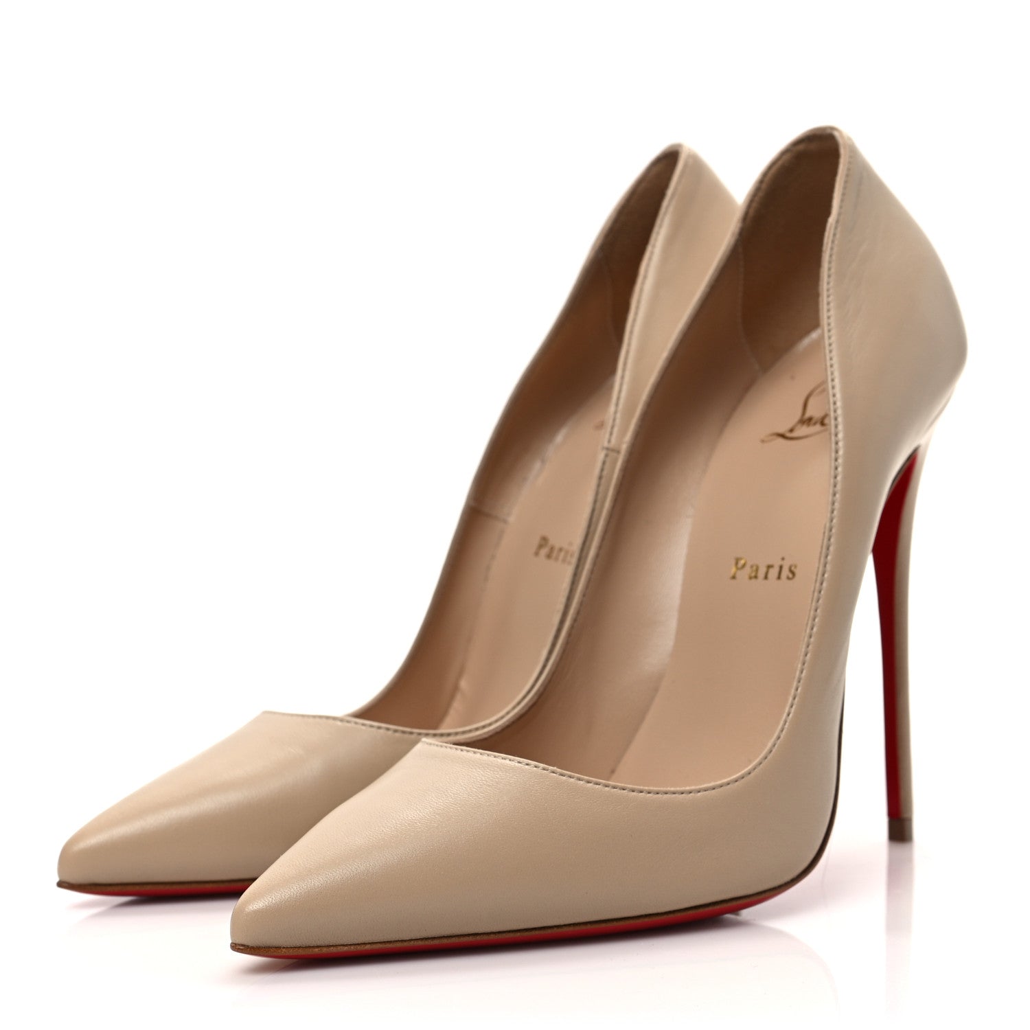 Christian Louboutin Kid So Kate 120 Pumps 39 Nude 3 of 8