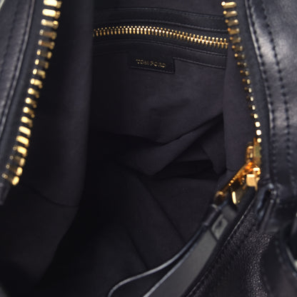 Tom Ford Calfskin Hobo Black 5 of 8