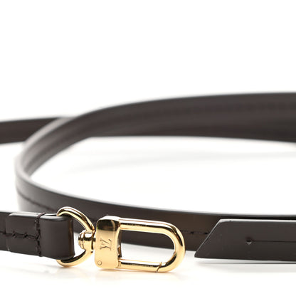 Louis Vuitton Calfskin 12mm Favorite Long Strap Brown 3 of 3